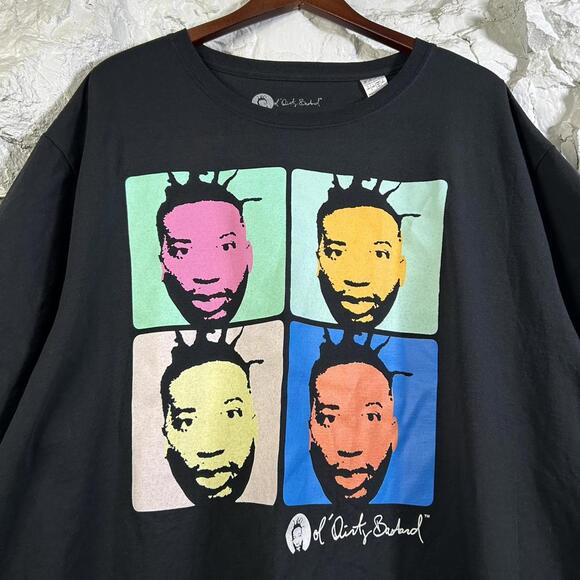 ODB Ole Dirty Bastard Color Block Andy Warhol Rap Tee